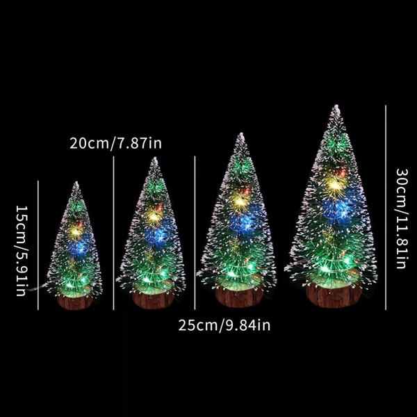 Sparkle Pine Mini LED Christmas Tree